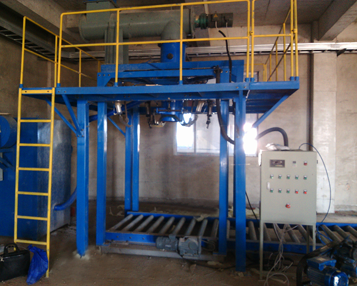 DCS1000LX ton bag packaging machine under spiral feeding measurement